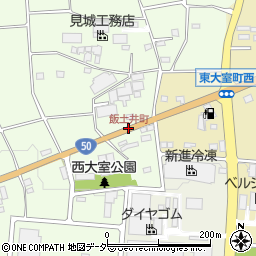 飯土井町周辺の地図
