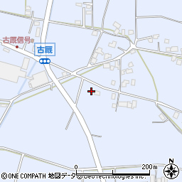 長野県安曇野市穂高有明古厩7389周辺の地図