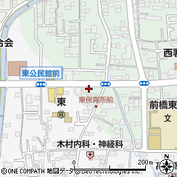 群馬県前橋市小相木町280周辺の地図