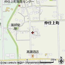 栃木県栃木市仲仕上町211周辺の地図