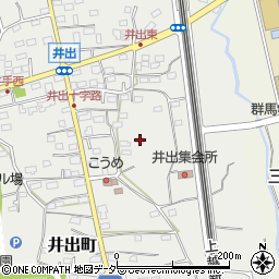 群馬県高崎市井出町1674周辺の地図