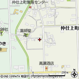 栃木県栃木市仲仕上町169周辺の地図