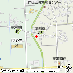 栃木県栃木市仲仕上町173周辺の地図