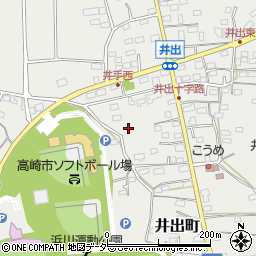 群馬県高崎市井出町622周辺の地図