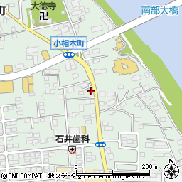 群馬県前橋市小相木町559周辺の地図