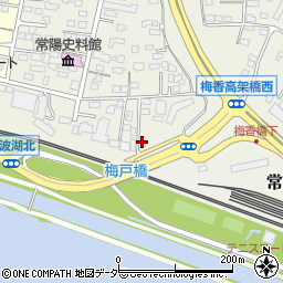 水戸協同病院看護婦Ａ棟周辺の地図