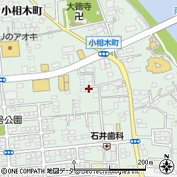 群馬県前橋市小相木町568周辺の地図