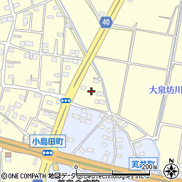 群馬県前橋市小島田町380周辺の地図