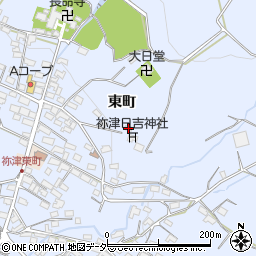 長野県東御市東町1340周辺の地図