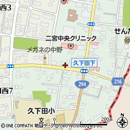 栃木県真岡市久下田733-4周辺の地図