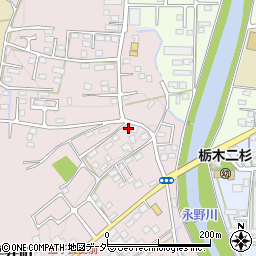 栃木県栃木市平井町94周辺の地図