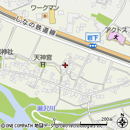 長野県上田市岩下183-11周辺の地図