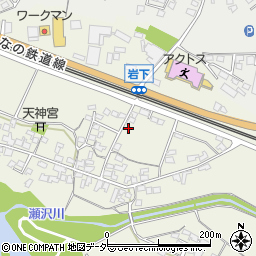 長野県上田市岩下223周辺の地図