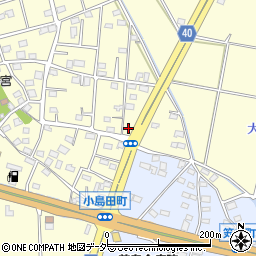 群馬県前橋市小島田町572周辺の地図