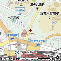 ニッポンレンタカー水戸駅北口営業所周辺の地図