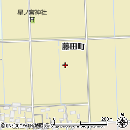 〒328-0026 栃木県栃木市藤田町の地図