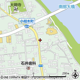 群馬県前橋市小相木町624周辺の地図