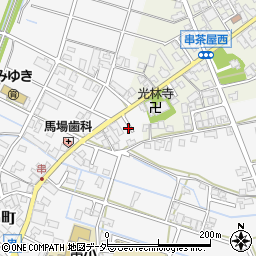 石川県小松市串町辛周辺の地図