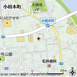 群馬県前橋市小相木町556周辺の地図