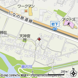 長野県上田市岩下183周辺の地図