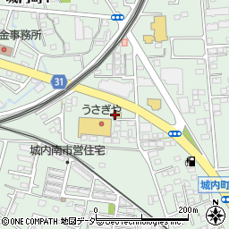 ファミリーマート栃木城内町店周辺の地図