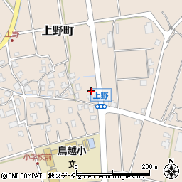 石川県白山市上野町（ラ）周辺の地図