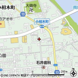 群馬県前橋市小相木町550-4周辺の地図