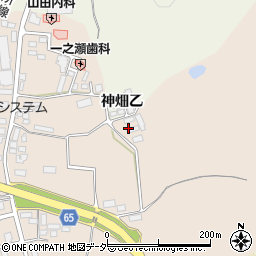長野県上田市下之郷乙周辺の地図