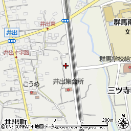 群馬県高崎市井出町217周辺の地図