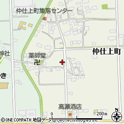 栃木県栃木市仲仕上町207周辺の地図