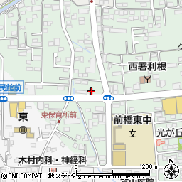 群馬県前橋市小相木町338周辺の地図