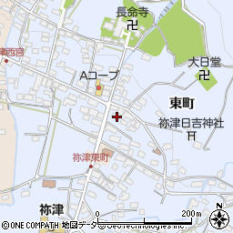 長野県東御市東町1316周辺の地図