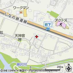 長野県上田市岩下183-3周辺の地図