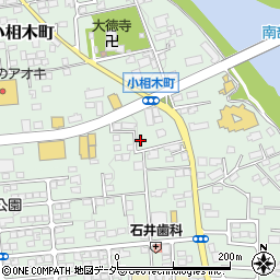 群馬県前橋市小相木町550-3周辺の地図