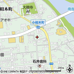 群馬県前橋市小相木町550-6周辺の地図