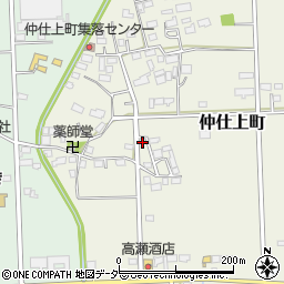 栃木県栃木市仲仕上町210周辺の地図