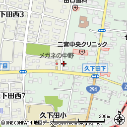 栃木県真岡市久下田701周辺の地図