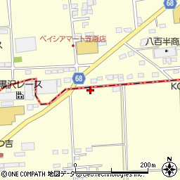 群馬県太田市大原町1112周辺の地図