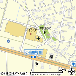 群馬県前橋市小島田町178周辺の地図