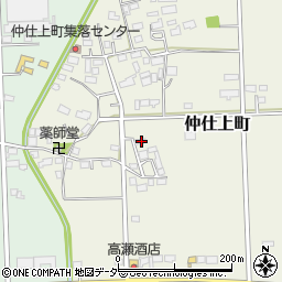 栃木県栃木市仲仕上町213周辺の地図