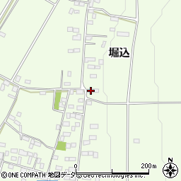 栃木県真岡市堀込421周辺の地図
