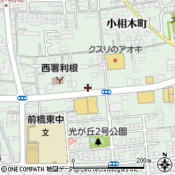 群馬県前橋市小相木町380周辺の地図