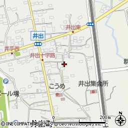 群馬県高崎市井出町1665周辺の地図