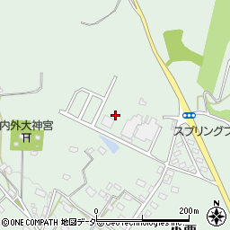 茨城県筑西市小栗38周辺の地図