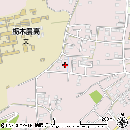 栃木県栃木市平井町867周辺の地図