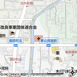 群馬県前橋市箱田町543周辺の地図