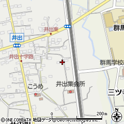 群馬県高崎市井出町224周辺の地図