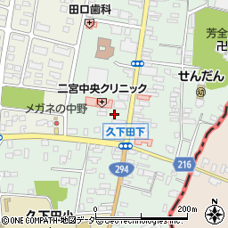 栃木県真岡市久下田725周辺の地図