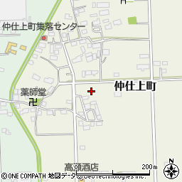 栃木県栃木市仲仕上町216周辺の地図