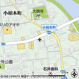 群馬県前橋市小相木町543周辺の地図